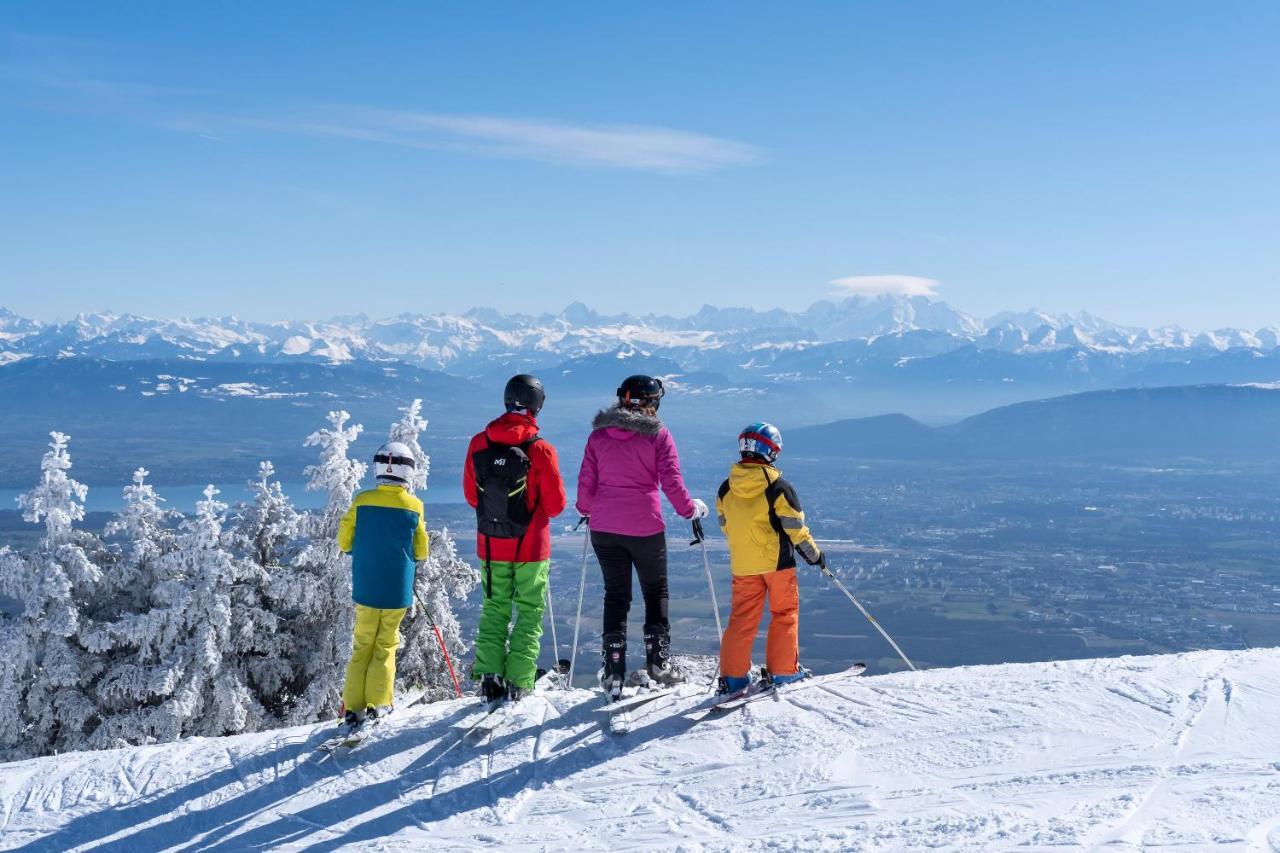 ホテル Vvf Les Monts Jura Lélex エクステリア 写真